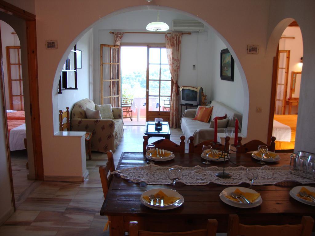 Ipsia Apartments Paleokastritsa Pokoj fotografie